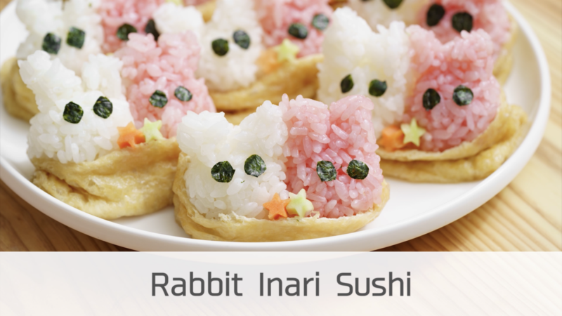 7major allergen free / Rabbit Inari Sushi